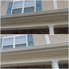 Gutter Brightening and Concrete Cleaning in Clover, SC 1